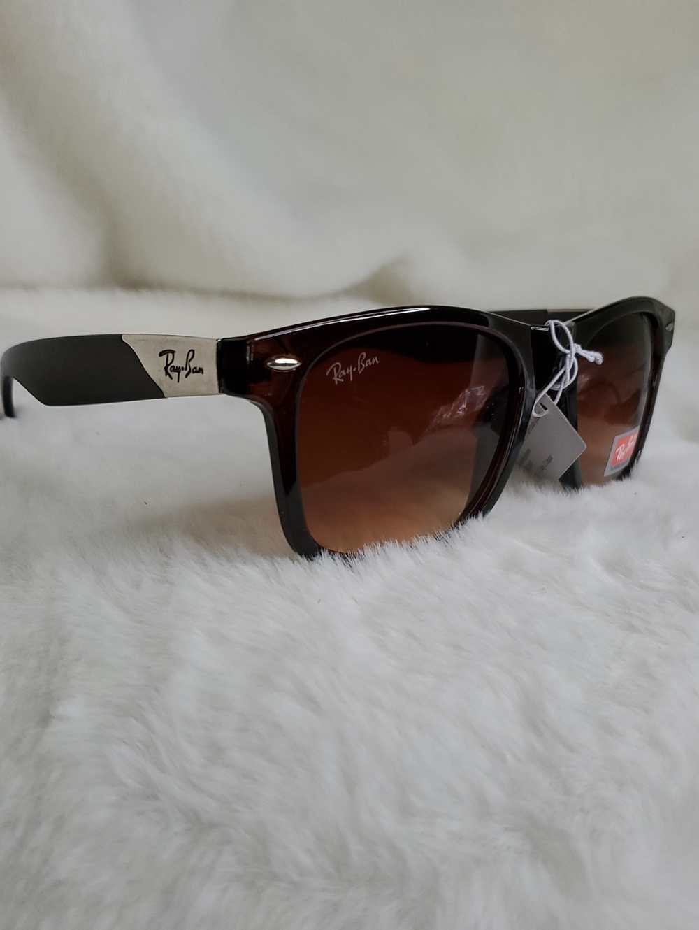 Ray-Ban Brown Gradient Wayfarer Sunglasses